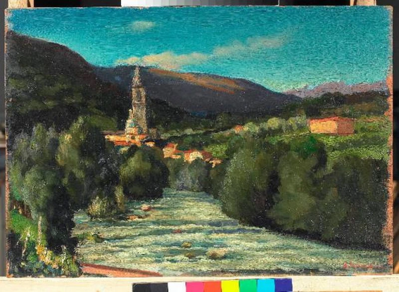  85-Fiume Oglio (Edolo)-Sistema Museale Montichiari Musei. Civica Pinacoteca Antonio e Laura Pasinetti 